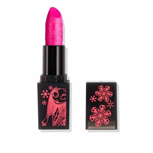 3/$36 The Nightmare Before Christmas Creme Lux Lipstick Sally (Hot Pink) NIB - Picture 3 of 9